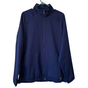 Healing Hands Vida Packable Scrub Jacket Navy Blue
